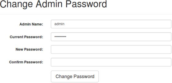 Admin Password
