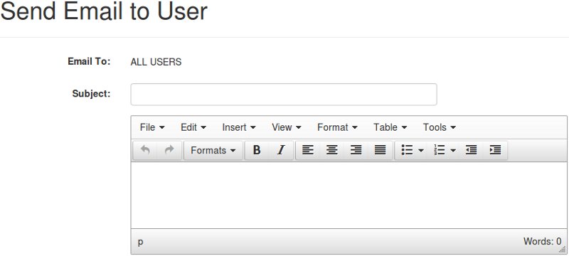 Email Users