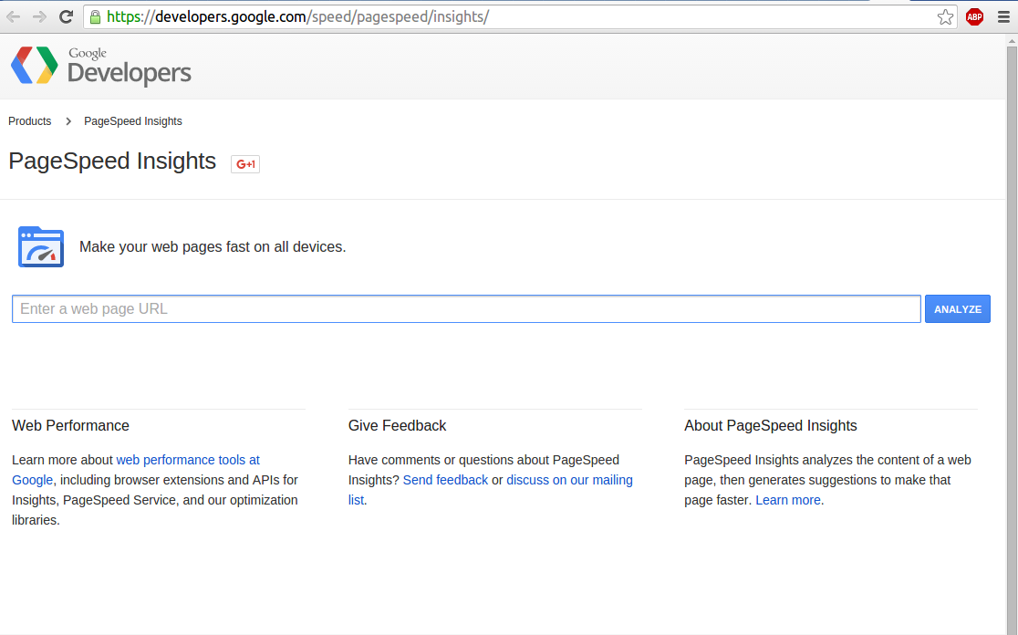 Google Pagespeed